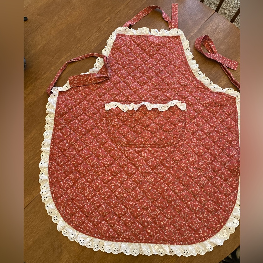 Handmade Quilted Apron